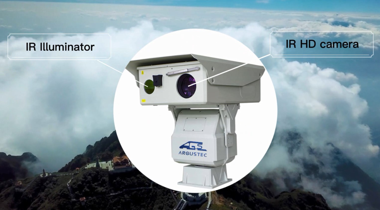 Argustec Infrared Long Range Laser Night Vision Camera