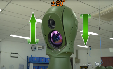 EO/IR (Electro-Optical/Infra-Red) Border Surveillance Camera
