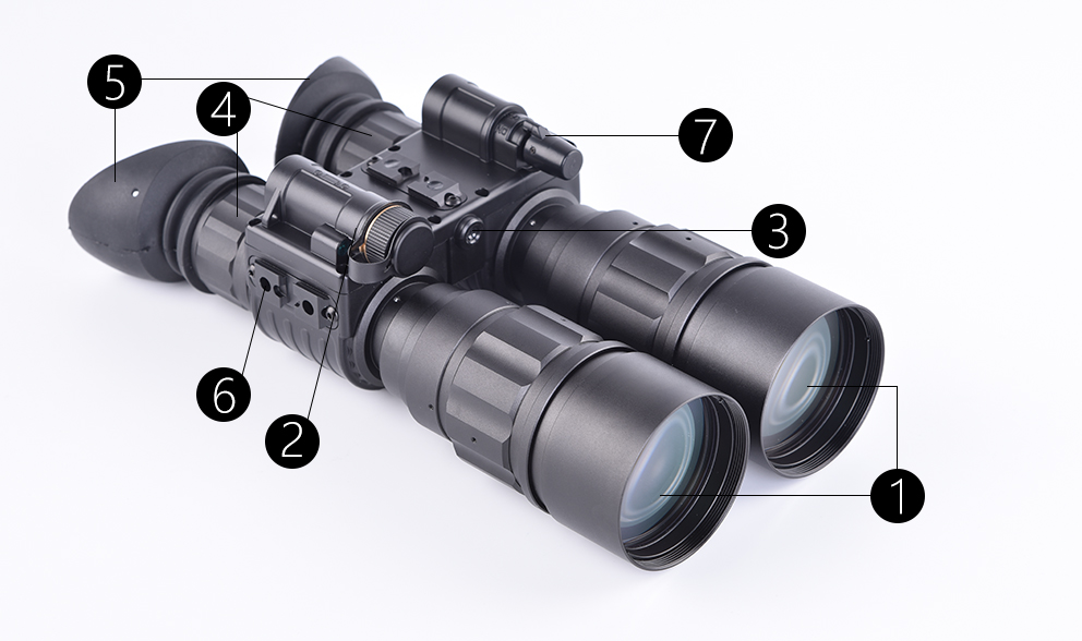 Handheld Binocular Night Vision Googles Military Artemis Laser Range Finder Thermal Scope 