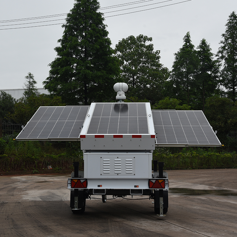 Argus Mobile Solar Light Tower For Outdoor Use