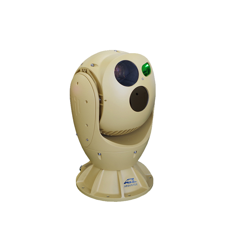 IR PTZ Optical Platform VOx Thermal Imaging Camera for Border Defense